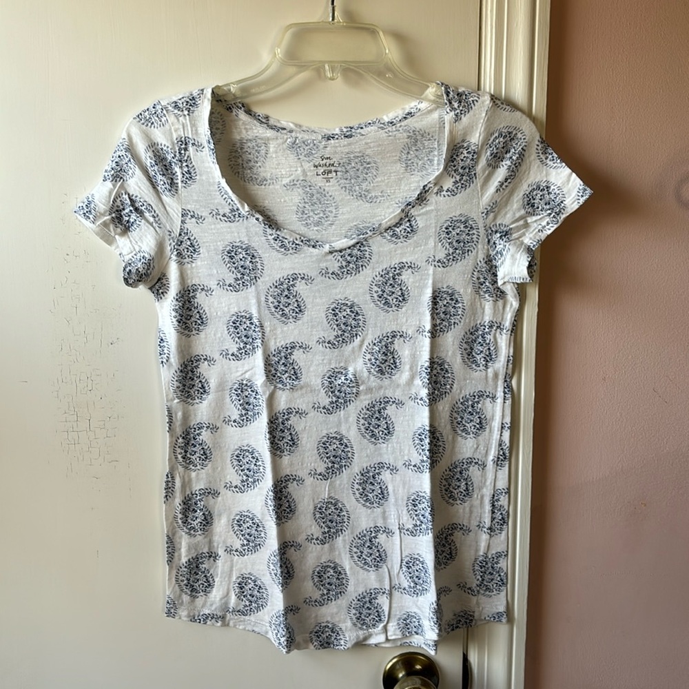 Loft sun washed tee